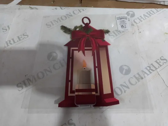 OUTLET SANTA EXPRESS SET OF TWO WINDOW DECORATION LANTERNS