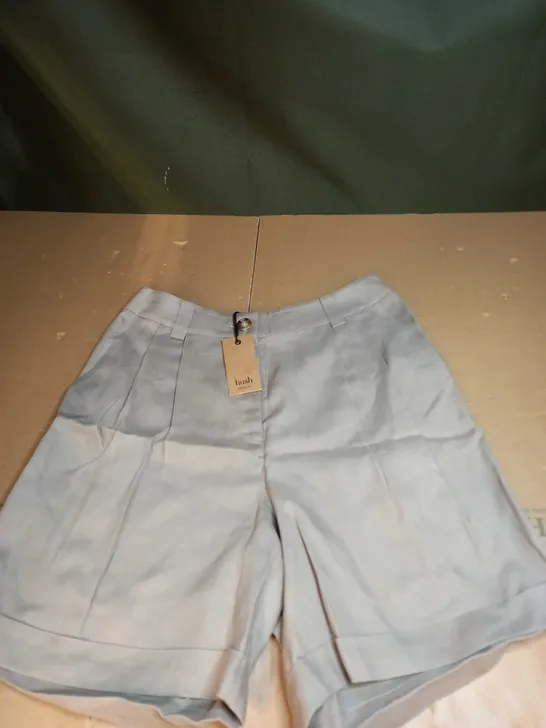 HUSH JUNIPER TAILORED SHORTS SIZE 8