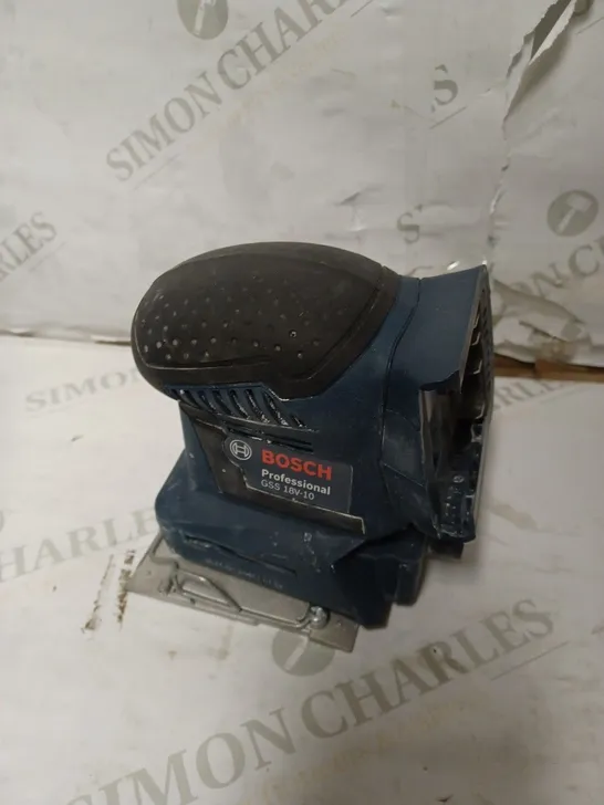 BOSCH GSS 18V-10 ORBIT SANDER