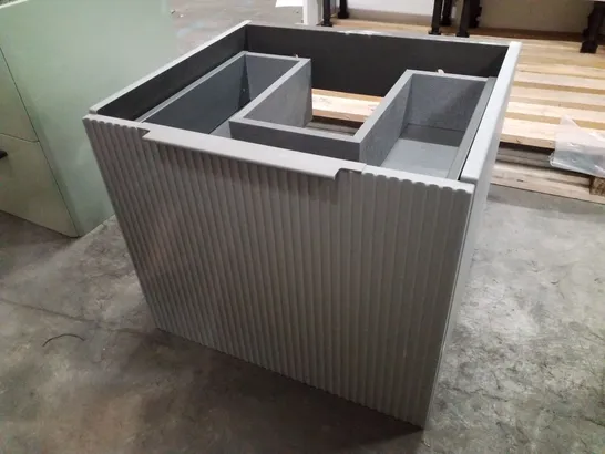 BRAND NEW GREY VANITY UNIT - 500×450×430MM