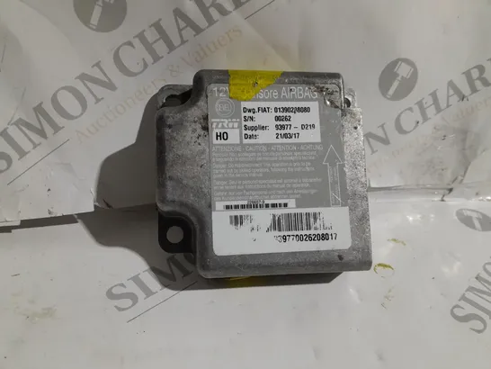 FIAT AIR BAG MODULE 01390298080, DATE 21/03/17