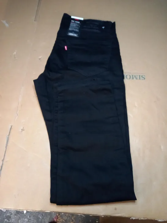 LEVIS 502 TAPER NIGHTSHINE JEANS - BLACK, 33L 32W