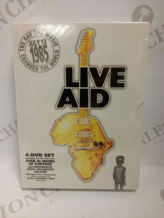 SEALED LIVE AID 1985 4 DVD BOX SET