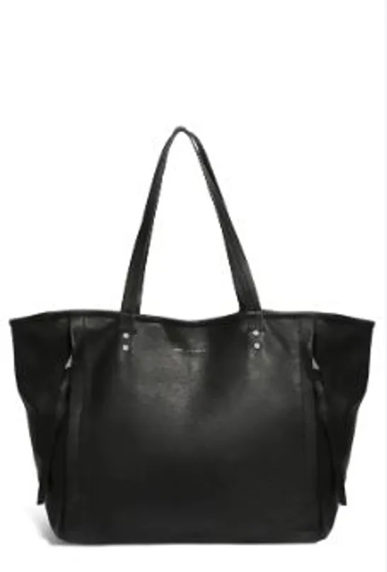 AIMEE KESTENBERG ROCKER CONVERTIBLE LTR TOTE  BLACK