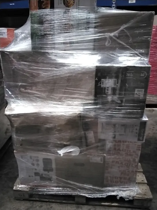 PALLET OF APPROXIMATELY 25 UNPROCESSED RAW RETURN HOUSEHOLD AND ELECTRICAL GOODS TO INCLUDE;