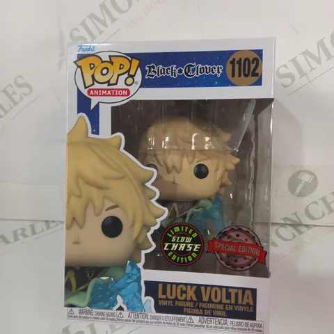 FUNKO POP ANIMATION BLACK CLOVER (1102) - LUCK VOLTIA VINYL FIGURE