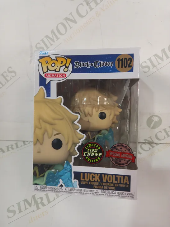 FUNKO POP ANIMATION BLACK CLOVER (1102) - LUCK VOLTIA VINYL FIGURE