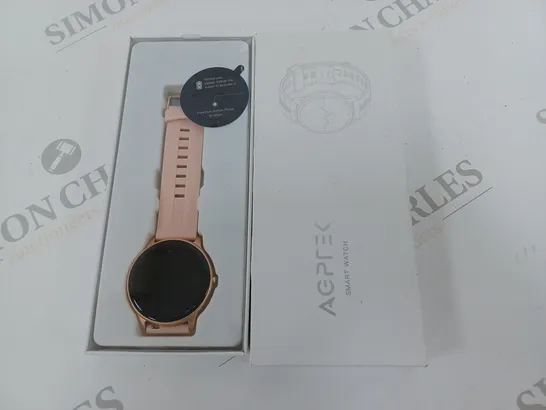 BOXED SMART WATCH IN ROSE GOLD/BLUSH