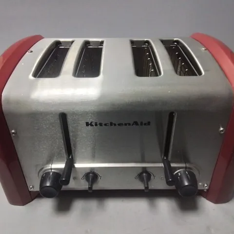 KITCHENAID ARTISAN 4-SLICE RED TOASTER