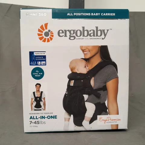 BOXED ERGOBABY OMNI 360 ALL POSITIONS BABY CARRIER