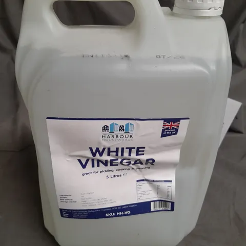 HARBOUR 5L TUB OF WHITE VINEGAR 