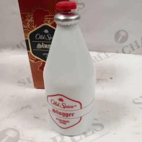 BOXED OLD SPICE SLUGGER AFTER SHAVE LOTION 100ML