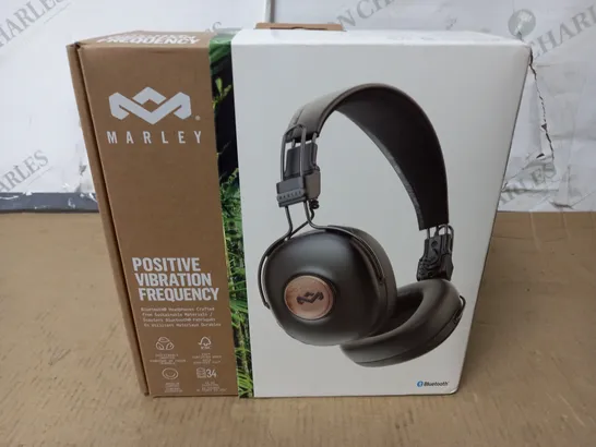 BOXED MARLEY POSITIVE VIBRATION FREQUENCY BLUETOOTH HEADPHONES