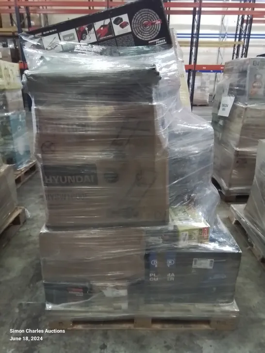 PALLET OF APPROXIMATELY 17 UNPROCESSED RAW RETURN HOUSEHOLD AND ELECTRICAL GOODS TO INCLUDE;