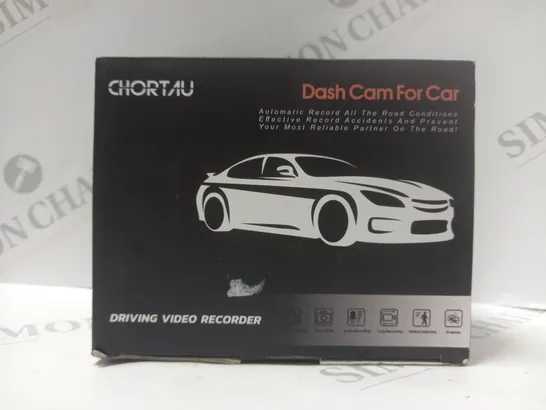 BOXED CHORTAU DASH CAM FOR CAR