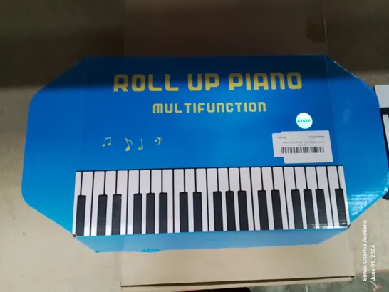 BOXED MULTIFUNCTION SOFT TOUCH ROLL UP PIANO 