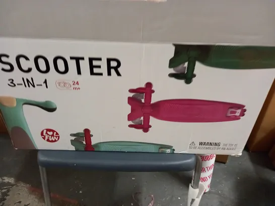 BOXED 3IN1 SCOOTER 