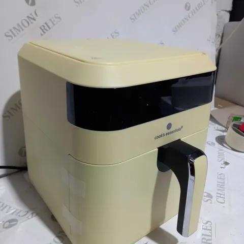 COOKS ESSENTIALS AIR FRYER IN YELLOW