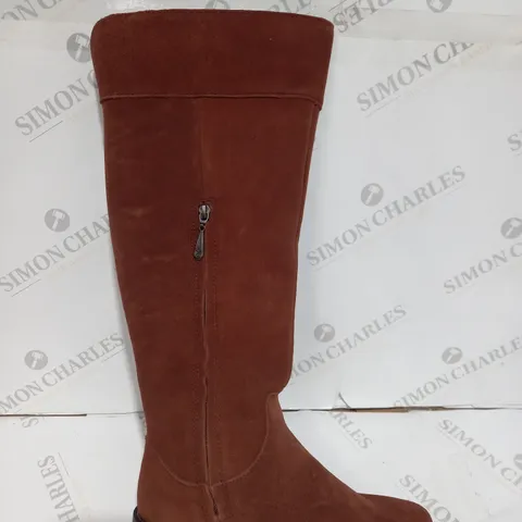 EMU AUSTRALIA HERVEY KNEE HIGH BOOT TAWNY SIZE 6