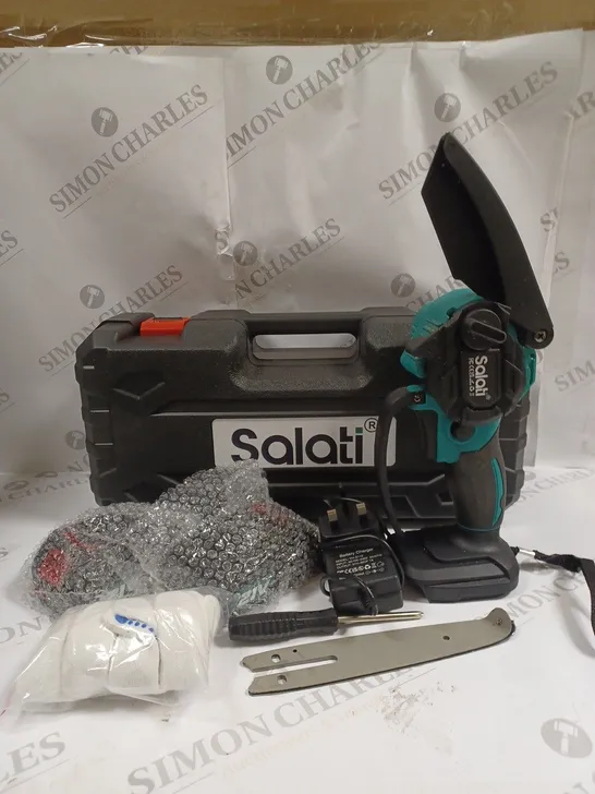 BOXED SALATI MINI ELECTRIC CHAINSAW 