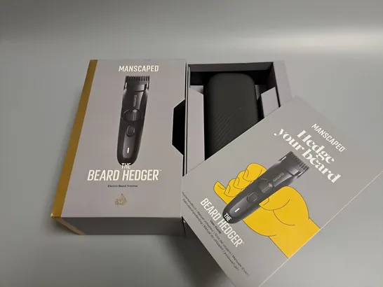 BOXED MANSCAPED THE BEARD HEDGER ELECTRIC BEARD TRIMMER