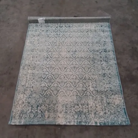 ULVERSTON TEAL RUG // SIZE: 120 X 170CM