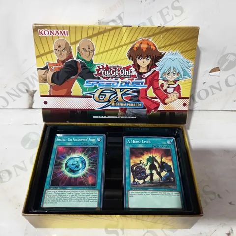 KONAMI YU-GI-OH TRADING CARD GAME - SPEED DUEL GX MIDTERM PARADOX STARTER & EXPANSION BOX