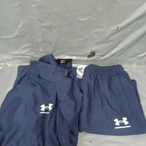 UNDER ARMOUR MENS TRACKSUIT BLUE SIZE MEDIUM