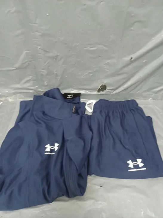 UNDER ARMOUR MENS TRACKSUIT BLUE SIZE MEDIUM