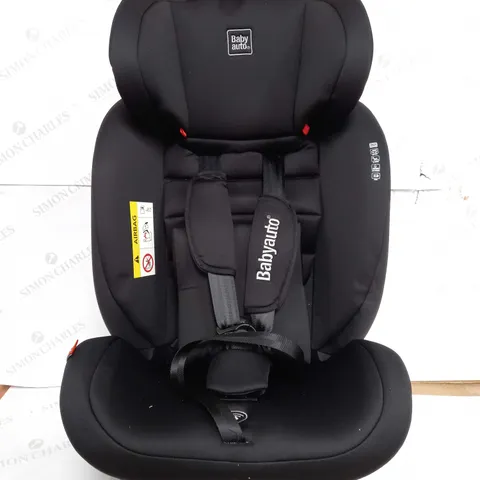 BABY AUTO CAR SEAT IN BLACK