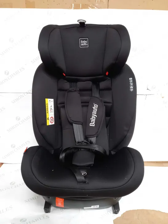 BABY AUTO CAR SEAT IN BLACK