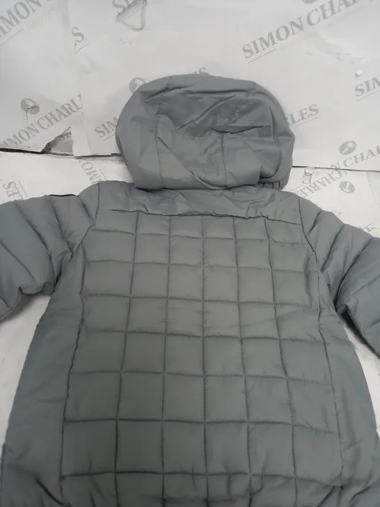 HYPE BOYS GREY BAFFLES CASUAL PUFFER COAT SIZE 3-4YRS