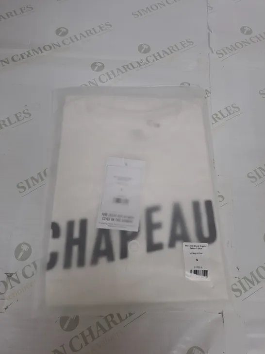 BAGGED CHAPEAU MENS WORDMARK T-SHIRT SIZE S