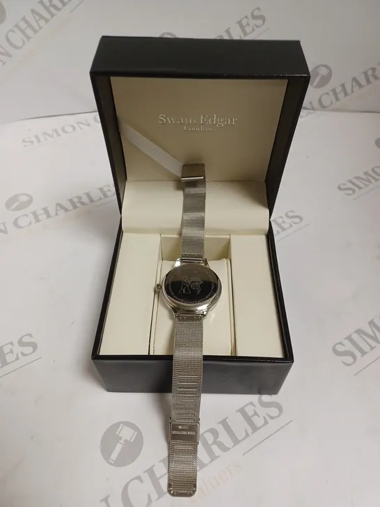 SWAN & EDGAR LADIES BLISS DIAMOND WATCH STEEL - SILVER