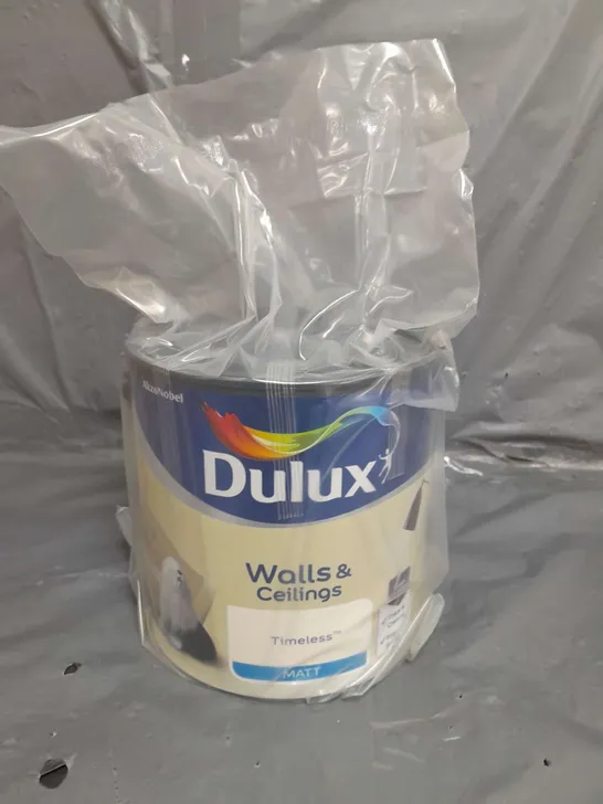 DULUX WALLS & CEILINGS TIMELESS MATT EMULSION PAINT, 2.5L