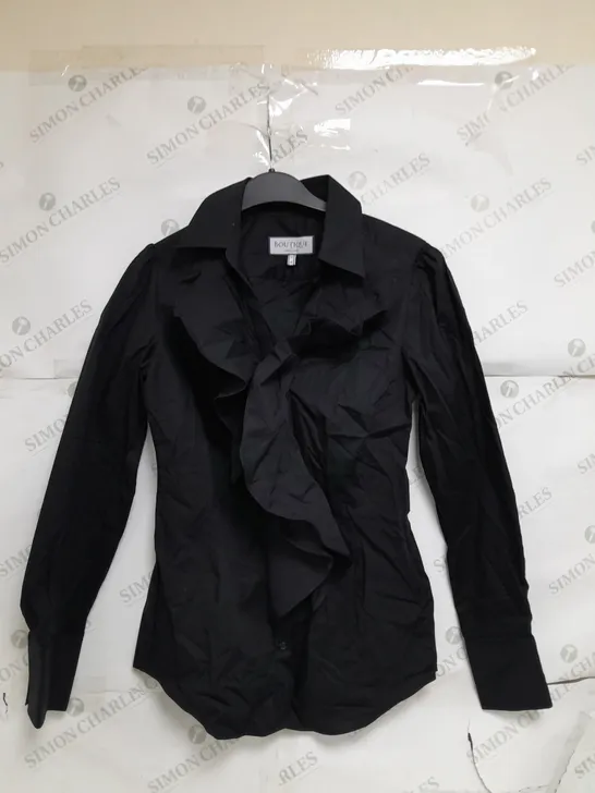 BOUTIQUE BY HAWES UK 8 FLAP SHIRT IN BLACK 