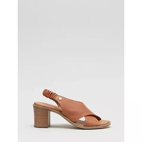 MODA IN PELLE LASANDRA HEELED SANDAL- TAN 