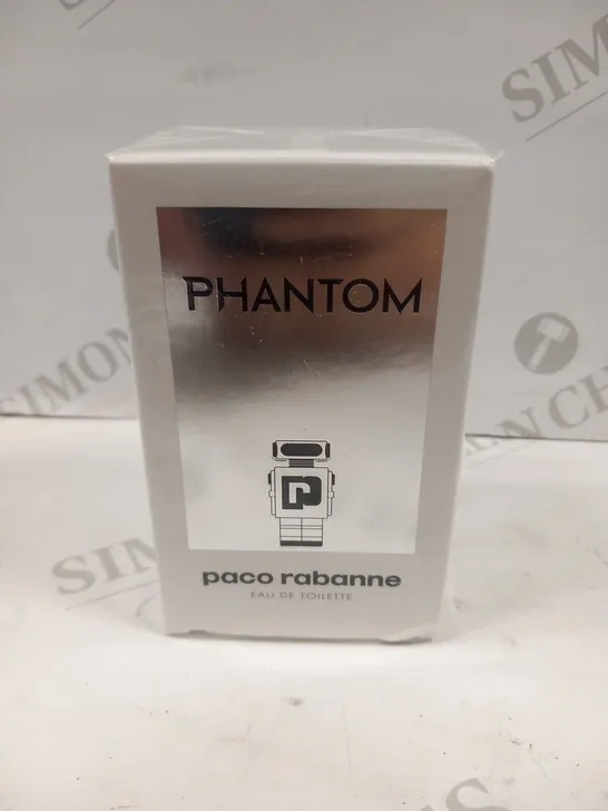 BOXED AND SEALED PACO RABANNE PHANTOM EAU DE TOILETTE 50ML 