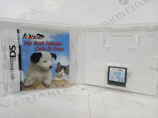 ANIKIDS MY BEST FRIENDS CATS & DOGS NINTENDO DS GAME