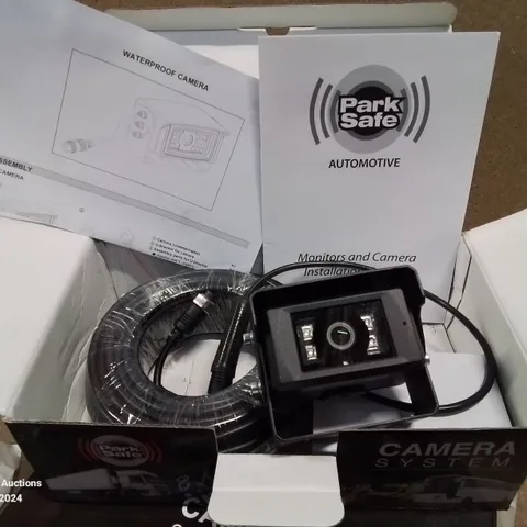 BOXED PARK SAFE CAMERA SYSTEM WATERPROOF AHD REAR CAMERA