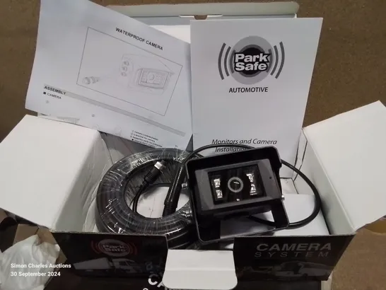 BOXED PARK SAFE CAMERA SYSTEM WATERPROOF AHD REAR CAMERA