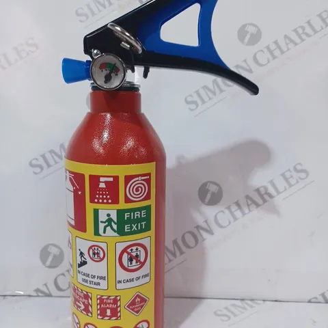 BOXED FIRE EXTINGUISHER SAFE