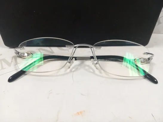 BOXED FINELIGHT FELICIA SILVER 52 17-140 GLASSES