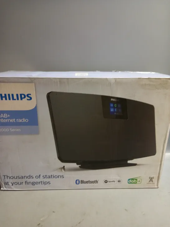 BOXED PHILIPS DAB+ INTERNET RADIO 2000 SERIES