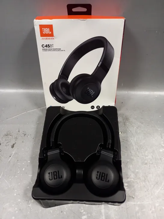 BOXED JBL C45BT WIRELESS BLUETOOTH HEADPHONES 