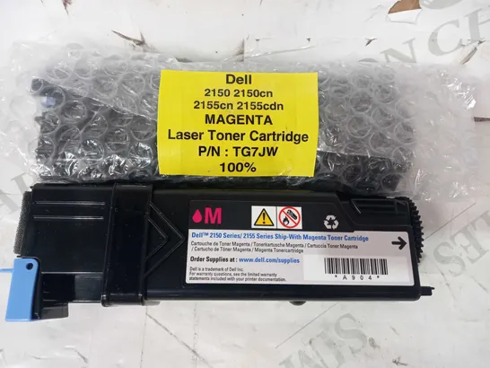 LOT OF 2 X DELL 2150/2155 SERIES MAGENTA LASER TONER CARTRIDGE