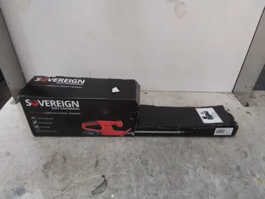 BOXED SOVEREIGN 18V LI-ION CORDLESS HEDGE TRIMMER