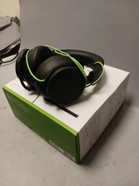 BOXED XBOX WIRED STEREO GAMING HEADSET WITH MICROPHONE BLACK