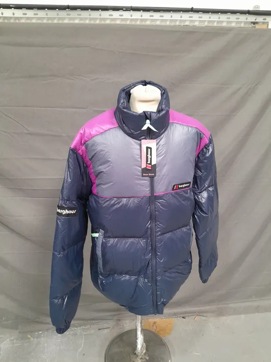 BERGHAUS BLOCKBACK DOWN JACKET SIZE M