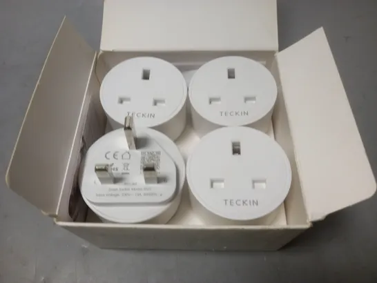 SET OF 4 TECKIN SP27 SMART PLUGS